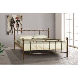 Μεταλλικά Διπλά Κρεβάτια σχέδιο κόμπος Α φθηνά