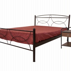 Κρεβάτια Διπλά Μεταλλικά σχέδιο νάξος