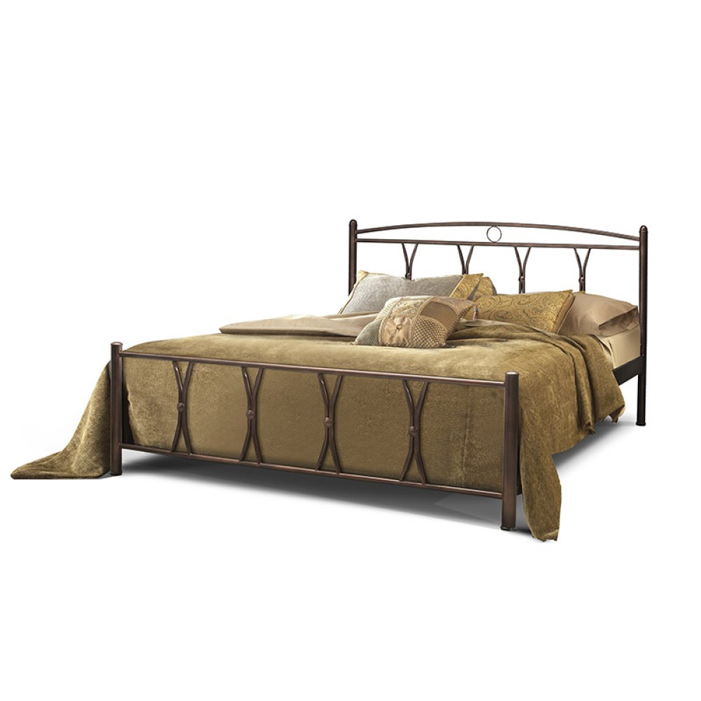 Ημίδιπλα Μεταλλικά Κρεβάτια Περιστέρι σχέδιο χιαστή