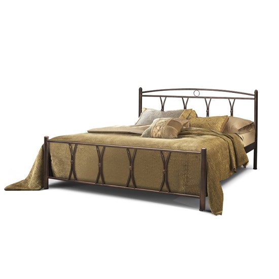 Ημίδιπλα Μεταλλικά Κρεβάτια Περιστέρι σχέδιο χιαστή